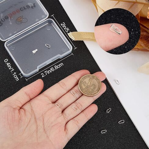 Beebeecraft 12 قطعة 2 ألوان المفاجئة الكفالة هوك الفضة الاسترليني قرصة كليب قلادة سحر 6 × 2 مم المشابك المشبك موصلات الكفالة لتدلى سحر قلادة مجوهرات DIY الحرفية صنع in Saudi Arabia