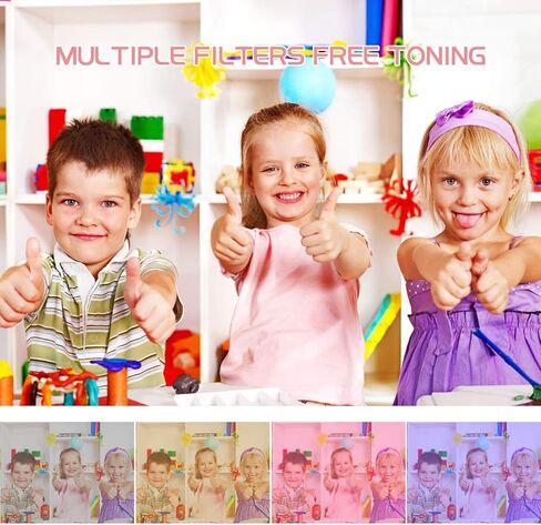 Kids Camera for Girls Gifts JOYTRIP 16.0MP HD 2.0 Inches Screen Kids Digital Cameras Anti-Drop Children Selfie Toy Camera Mini Child Camcorder for Age 3-14 with Soft Silicone Material (Pink) in Kuwait