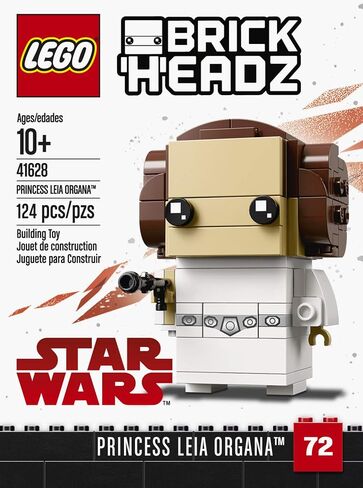 LEGO 6225350 Brickheadz Princess Leia Organa 41628 Building Kit, Multicolor in Saudi Arabia