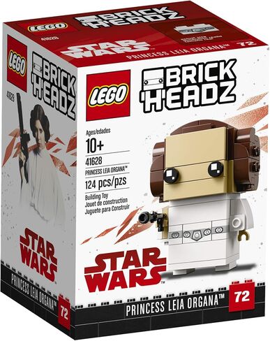 LEGO 6225350 Brickheadz Princess Leia Organa 41628 Building Kit, Multicolor in Saudi Arabia