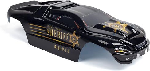 SummitLink Custom Body Police Style Compatible for E-Revo 1/10 Scale RC Car or Truck (Truck not Included) ER-PB-01 in Saudi Arabia