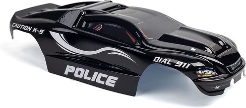 SummitLink Custom Body Police Style Compatible for E-Revo 1/10 Scale RC Car or Truck (Truck not Included) ER-PB-01 in Saudi Arabia
