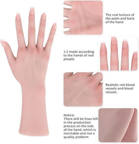Silicone Hand Realistic Female Hand Mannequin Fake Hand Model in Saudi Arabia