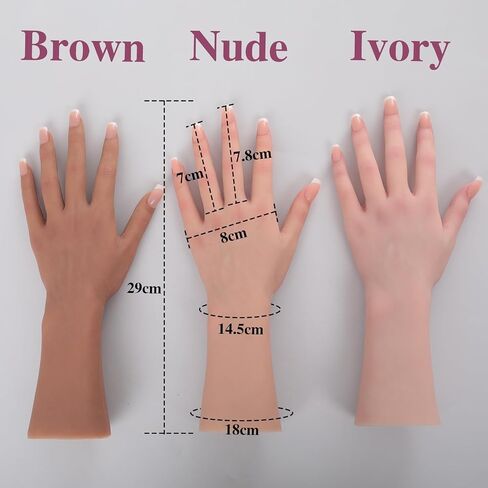 Silicone Hand Realistic Female Hand Mannequin Fake Hand Model in Saudi Arabia