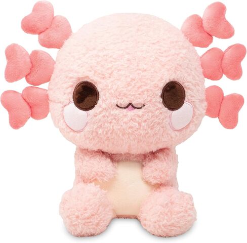 Cuddle Barn PlushGoals - روكسي الراكون Kawaii | سوبر لينة لطيف Kawaii الراكون الآيس كريم مخروط يونيكورن القرن تحصيل لعبة محشوة الحيوان أفخم، 9 بوصة in Kuwait