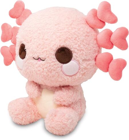 Cuddle Barn PlushGoals - روكسي الراكون Kawaii | سوبر لينة لطيف Kawaii الراكون الآيس كريم مخروط يونيكورن القرن تحصيل لعبة محشوة الحيوان أفخم، 9 بوصة in Kuwait