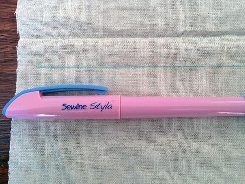 Premium Quality Sewline Styla Fabric Marker Water Erasable Ink Super Smooth Ceramic Point Designed for Fine Fabrics Quilting Notion in Kuwait