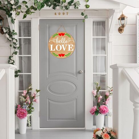 Whaline Valentine's Day Stencils for Painting on Wood 9Pcs Reusable Be Mine Porch Sign Drawing Stencil Love Truck Hugs & Kisses Loads of Love Painting Template for DIY Art Crafts Fabric Scrapbook in Saudi Arabia