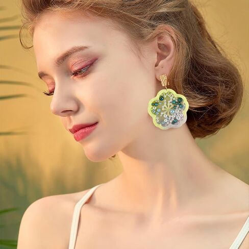 FineInno 2 Pcs Flower Shaker Molds for Epoxy Resin Cherry Blossom Quicksand Silicone Molds Pendant Jewelry Making DIY Casting Art Craft Home Decoration in Saudi Arabia