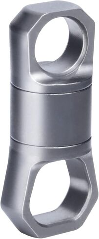 Autuveen Titanium Swivel Key Ring,Heavy Duty Swivel Keyrings for Keys,Swivel Clasp Connectors Keychain Accessories for DIY Crafts Jewelry Making in Kuwait