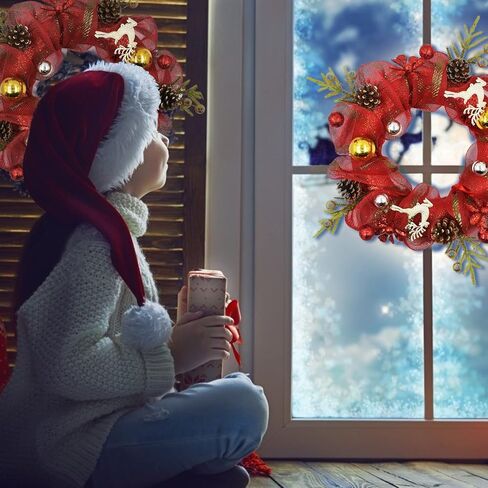 4 لفات عيد الميلاد بولي الخيش شبكة الشريط 10 بوصة 40 ياردة عيد الميلاد شبكة البوليستر الشريط شبكة معدنية احباط شبكة أبيض أحمر أخضر شبكة رولز DIY بها بنفسك اكاليل عيد الميلاد ديكور التغليف (Style2) in Kuwait