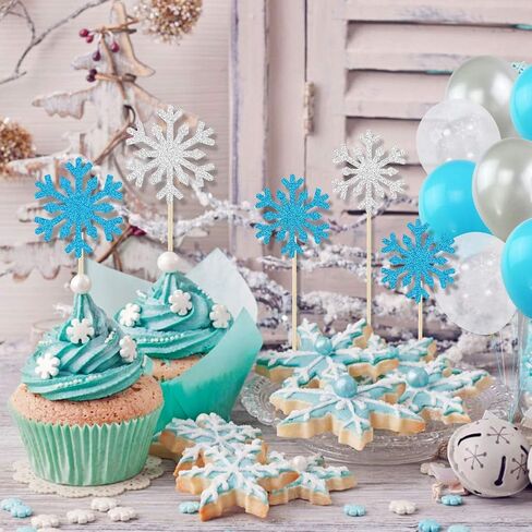 زينة عيد ميلاد شتوية في Onederland ، رقاقات الثلج في عيد الميلاد الأول للشتاء من أجل لوازم حفلات عيد الميلاد الأولى من Frozen للاستحمام, زهري in Kuwait