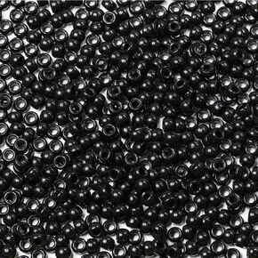 Bala&Fillic 6x9mm Deep Dark Blue Pony Beads with Smooth Surface 1000pcs Crayon Color Craft Beads (Deep Dark Blue)
