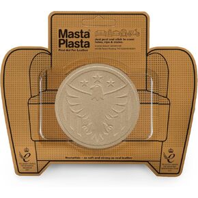 MastaPlasta Instant Self-Adhesive Premium Suede and Velvet Repair Patch. Beige Suede Eagle 3-INCH Diameter (8cm). Upholstery Quality Patches for Sofas, Car Interiors, Bags, Jackets & More