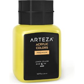 ARTEZA Acrylic Paint, A405 Violet, 33.8 fl oz, 1000ml Jar, Opaque, Quick-Drying, Acrylic Paints for Painting on Canvas, Paper, and Wood in Saudi Arabia