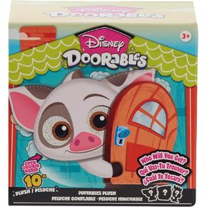 Disney Doorables Puffables Plush Moana, 10-inch Collectible Plush, Styles May Vary, Officially Licensed Kids Toys for Ages 3 Up by Just Play in Saudi Arabia