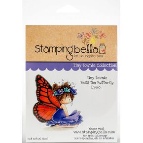 Stamping Bella Cling Stamps Bess The Butterfly, Multi in Saudi Arabia