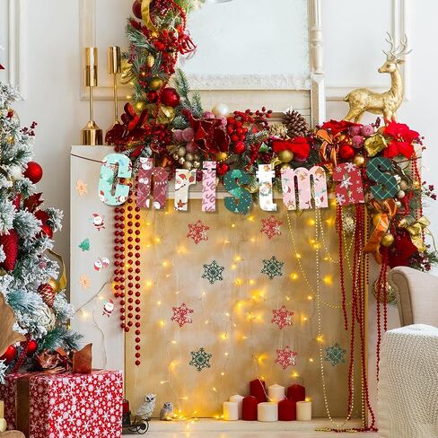 مجموعة مذكرات عيد الميلاد مقاس 6 بوصات من PUIKSXER، ورق قصاصات نمطي، 24 ورقة من ورق الحرف اليدوية الزخرفي العتيق من جانب واحد، لوازم زينة يومية للمخططين DIY، ألبوم فني مجمع in Kuwait