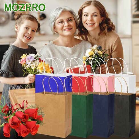100 عبوة حمراء مقاس 10.5 × 8.5 × 4.5 بوصة من أكياس الهدايا، وأكياس ورقية بمقابض، وأكياس ورقية، وحقيبة هدايا عيد الميلاد، وأكياس هدايا كبيرة، وحقائب غداء ورقية، وحقائب للحفلات، وأكياس هدايا متوسطة الحجم، وأكياس ورق التغليف، وأكياس الهدايا الجيدة in Kuwait