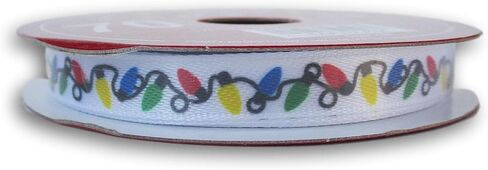 Christmas Lights Ribbon - 3/8 Inch x 30 Feet in Saudi Arabia