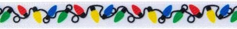 Christmas Lights Ribbon - 3/8 Inch x 30 Feet in Saudi Arabia