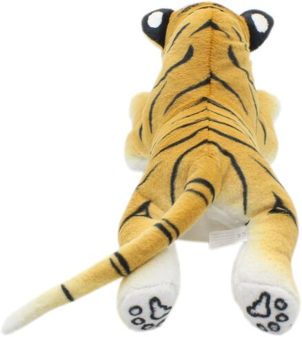 ألعاب حيوانات محشوة مفعمة بالحيوية من تاغلن، نمر بني من القطيفة الواقعية، 17.7 بوصة in Kuwait