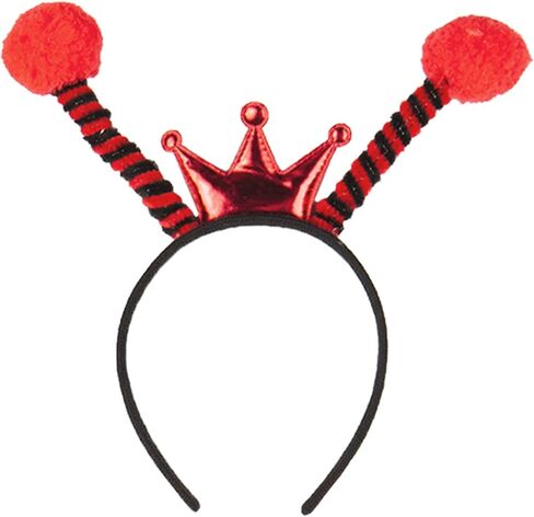 عصابة رأس هوائي بتصميم خنفساء من فانكريدبل | إكسسوار رأس خنفساء حمراء | إكسسوارات زي على شكل فراشة الدعسوقة | هدايا حفلات الهالوين التنكرية للنساء والرجال والأطفال in Kuwait