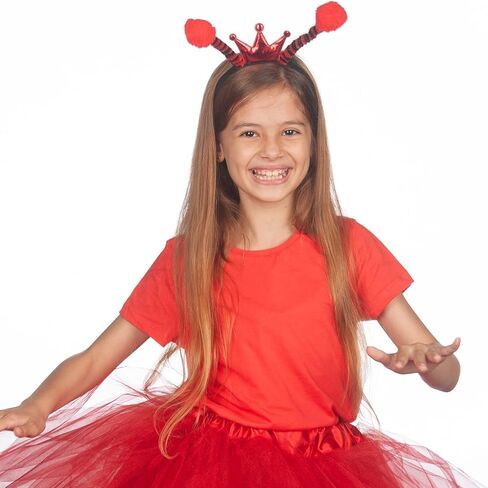 عصابة رأس هوائي بتصميم خنفساء من فانكريدبل | إكسسوار رأس خنفساء حمراء | إكسسوارات زي على شكل فراشة الدعسوقة | هدايا حفلات الهالوين التنكرية للنساء والرجال والأطفال in Kuwait