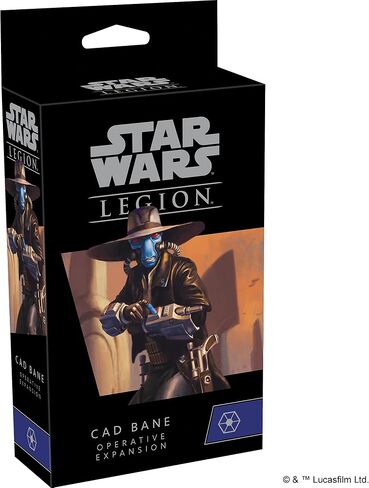 ألعاب الطيران الخيالية، توسعة Star Wars Legion Cad Bane | لعبة معركة لاعبين | لعبة المنمنمات | لعبة استراتيجية للكبار والمراهقين | الأعمار 14+ | متوسط وقت اللعب 3 ساعات | من إنتاج شركة Atomic Mass Games in Saudi Arabia