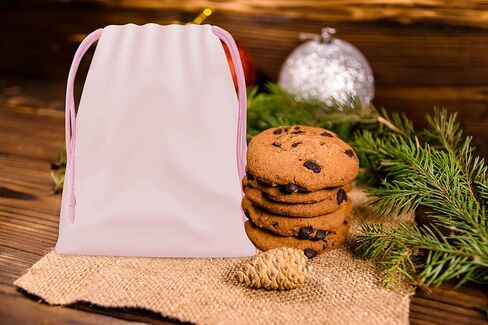 حقيبة هدايا بدون رباط من 25 قطعة من مجوهرات حفلات الزفاف وحقيبة برباط سحب 20.32 سم × 25.4 سم (وصلة سفلية) حقائب بلاستيكية بألوان متنوعة لتغليف هدايا الأطفال في الحفلات. in Kuwait