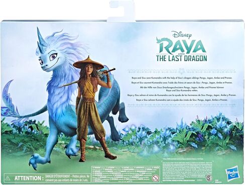 Disney Princess Raya and The Last Dragon Sisu Family Pack, Includes 5 Dragon Toys and Raya Doll, Toys for Kids 3 and Up in Saudi Arabia