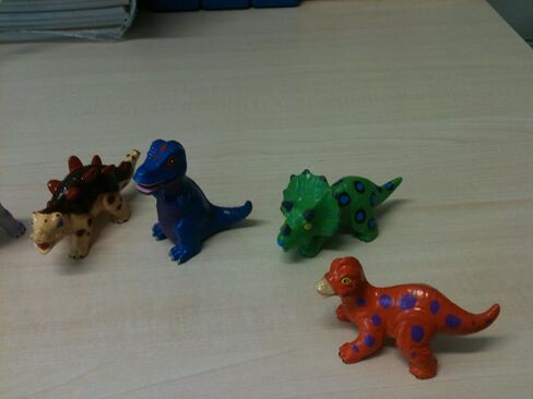 Wild Republic T-Rex, Triceratops, Stegosaurus, Diplodocus, Ankylosaur, Brachiosaurus, Junior Jungle Dino Playset, 6 pc Set in Saudi Arabia