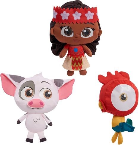 Disney Doorables Puffables Plush Moana, 10-inch Collectible Plush, Styles May Vary, Officially Licensed Kids Toys for Ages 3 Up by Just Play in Saudi Arabia