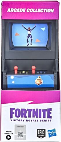 Fortnite Victory Royale Series Arcade Collection Orange Arcade Machine Collectible Toy with Accessories - Ages 8 and Up, 6-inch in Saudi Arabia