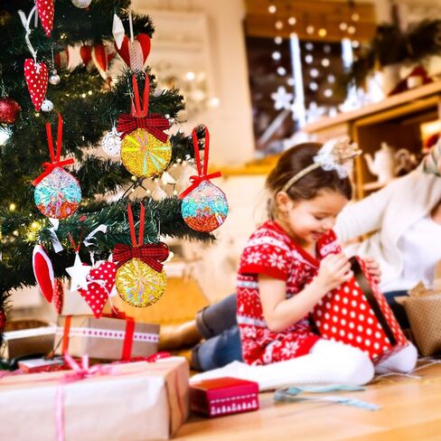 3 قطع قوالب راتينج عيد الميلاد من السيليكون، قوالب راتينج ثلاثية الأبعاد دائرية لعيد الميلاد استنسل زينة عيد الميلاد اللامعة من الراتنج لصناعة المجوهرات والحرف اليدوية in Kuwait