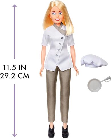 دريم ايلا دمية اي ام فاشن 11.5 انش شيف / بيكر مع مقلاة in Kuwait