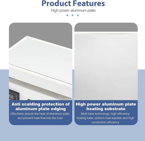 آلة تغليف السيلوفان من مونشان، آلة ختم التسخين، آلة تغليف السيلوفان اليدوية، صندوق البوكر لمستحضرات التجميل والعطور المكتبية (4.7 × 7.9 بوصة) in Kuwait