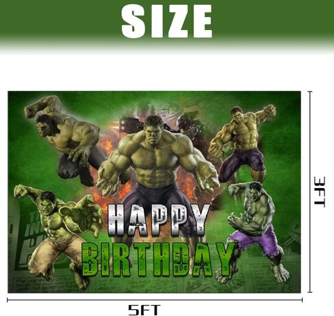 خلفية حفلات البطل الاخضر، خلفية بطابع البطل لاعياد الميلاد للاطفال، لافتة لحفلات استقبال المولود الجديد، لوازم حفلات البطل الاخضر in Kuwait