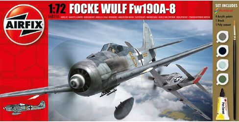 ايرفيكس مجموعة هدايا نموذج بلاستيكي عسكري Fw190A-8 1:72 من فوكي ولف in Saudi Arabia