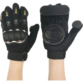 IMPORX Longboard Slide Gloves Downhill Standard Skate Gloves with 2 Slider Puck Set in Kuwait
