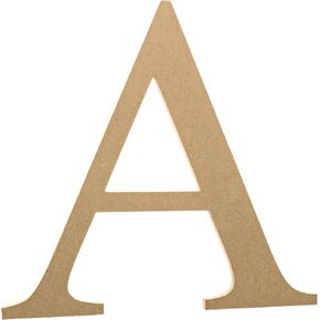 JoePaul's Crafts Greek Wooden Letters - 6" - Sigma - Fraternity/Sorority Premium Unfinished Wood Letters for Wall Decor (6 in, Sigma)