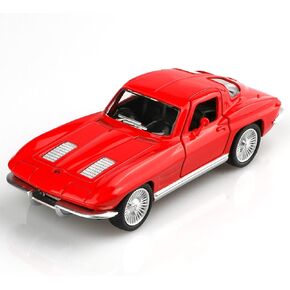 1/36 Scale 1963 Chevy Corvette Diecast Cars Models,Pull Back Vehicles Corvette Toy Cars,Cars Gifts for Boys Girls in Kuwait