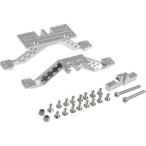 MOHERO Aluminum Front and Rear 4 Link Mount for 1/10 RC Axial SCX10 Car (Black) in Saudi Arabia