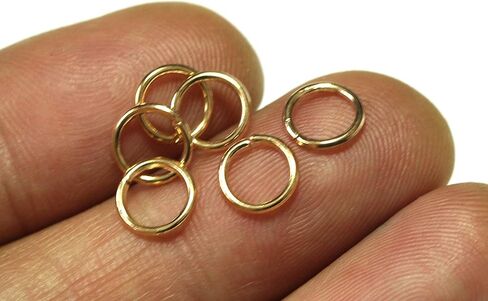 ALL in ONE 1000pcs Open Jump Rings Jewelry Making (Antique Bronze 8mm) in Kuwait