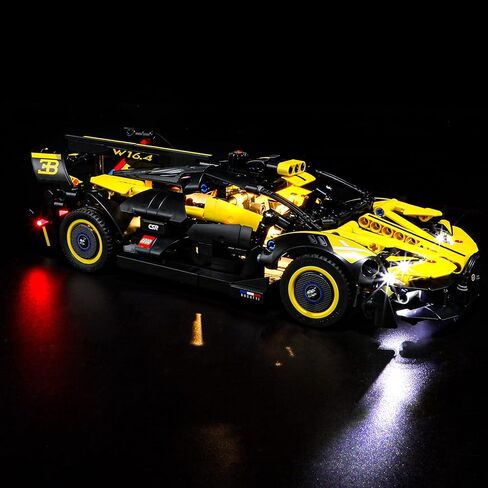 ييربريكس مصباح ليد لمكعبات البناء تيكنيك بوجاتي بوليد من ليجو 42151 (مجموعة ليغو غير متضمنة) in Kuwait