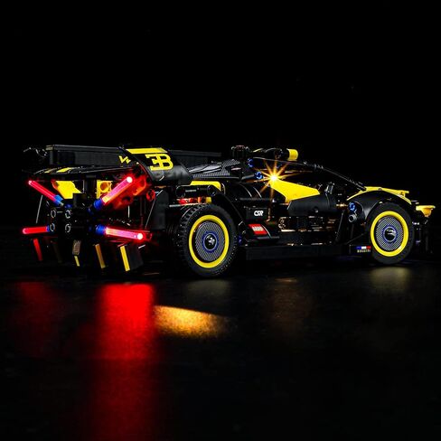 ييربريكس مصباح ليد لمكعبات البناء تيكنيك بوجاتي بوليد من ليجو 42151 (مجموعة ليغو غير متضمنة) in Kuwait