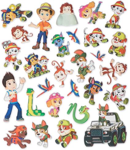 Melissa & Doug PAW Patrol Restickable Puffy Stickers - Big Pup Trucks | Sticker Book | Travel Activity Book | Reusable PAW Patrol Stickers| 3+ | Gift for Boy or Girl in Saudi Arabia