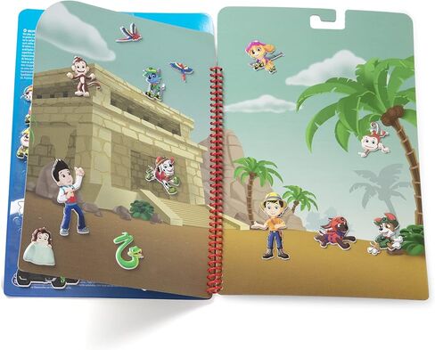 Melissa & Doug PAW Patrol Restickable Puffy Stickers - Big Pup Trucks | Sticker Book | Travel Activity Book | Reusable PAW Patrol Stickers| 3+ | Gift for Boy or Girl in Saudi Arabia