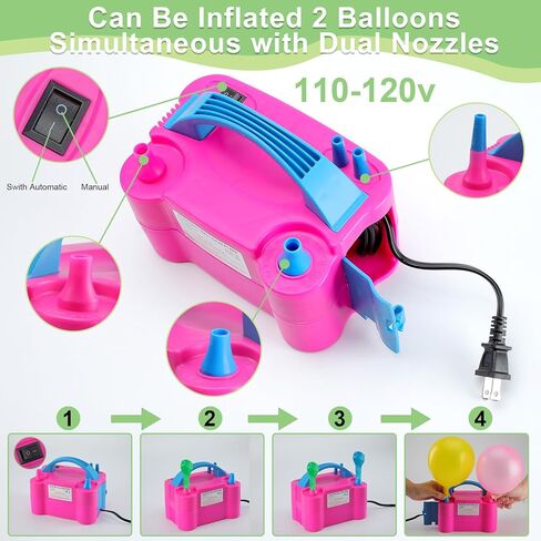 طقم قوس بالون مع مضخة بالون، طقم قوس بالون قابل للتعديل بعرض 10 أقدام، قواعد قابلة للتعبئة بالماء * 2، حامل بالون * 2، بالونات * 100، ديكور لوازم حفلات التخرج وأعياد الميلاد (طقم قوس بطول 10 أقدام) in Kuwait