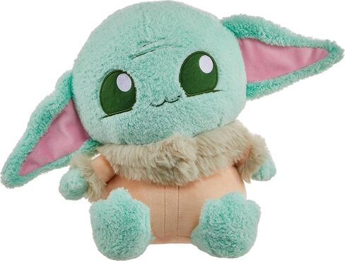 ​Star Wars Hug ‘n Nuzzle Grogu Plush Figure with Sound, 10-inch Soft Collectible Toy, Press Hand to Activate in Saudi Arabia